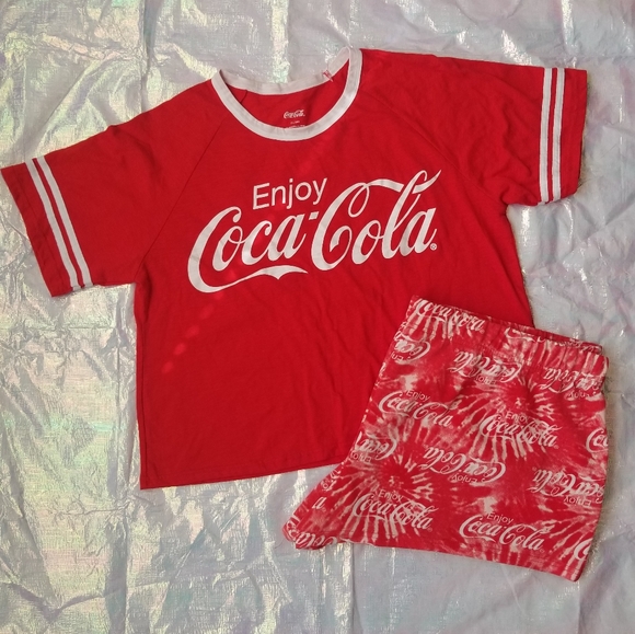 Coca Cola Pajamas Set - Picture 1 of 5